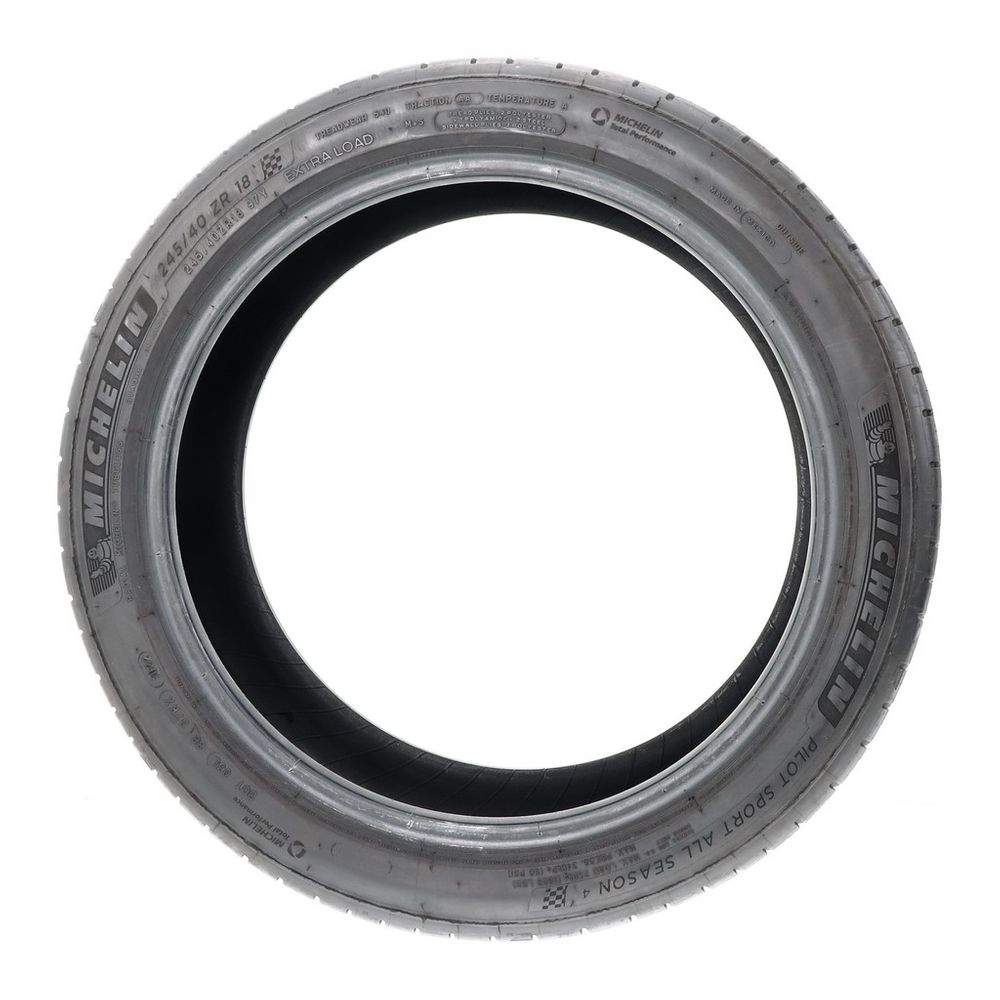 Set of (2) Used 245/40ZR18 Michelin Pilot Sport All Season 4 97Y - 6.5-7/32 - Image 6