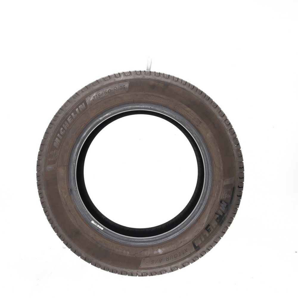 Set of (2) Used 215/60R16 Michelin X Tour A/S 2 95H - 7.5/32 - Image 3