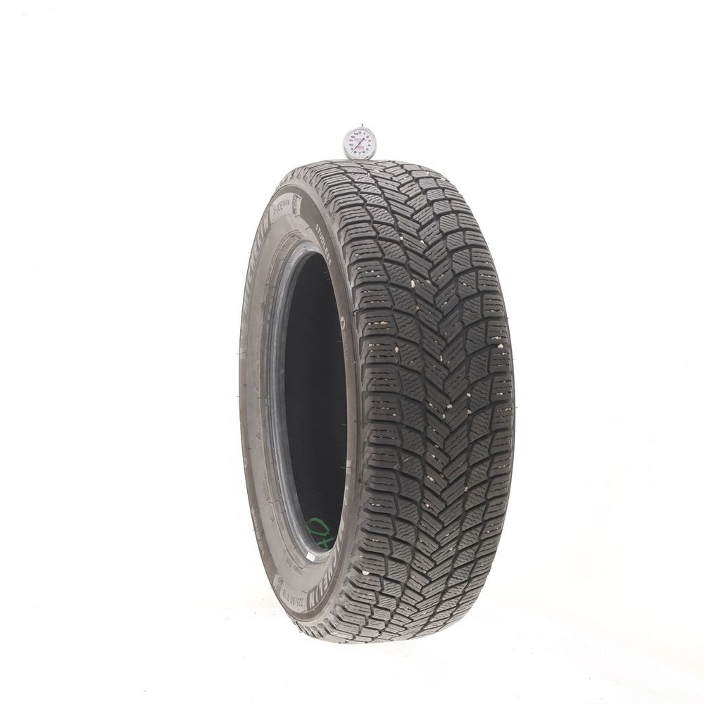 Set of (2) Used 225/60R18 Michelin X-Ice Snow 100H - 8.5/32 - Image 1
