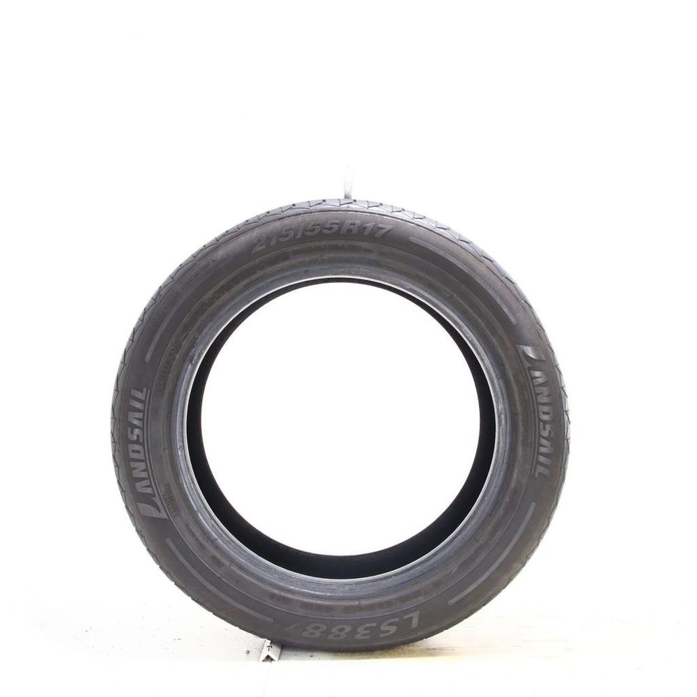 Set of (2) Used 215/55ZR17 Landsail LS388 98W - 6.5-8/32 - Image 3
