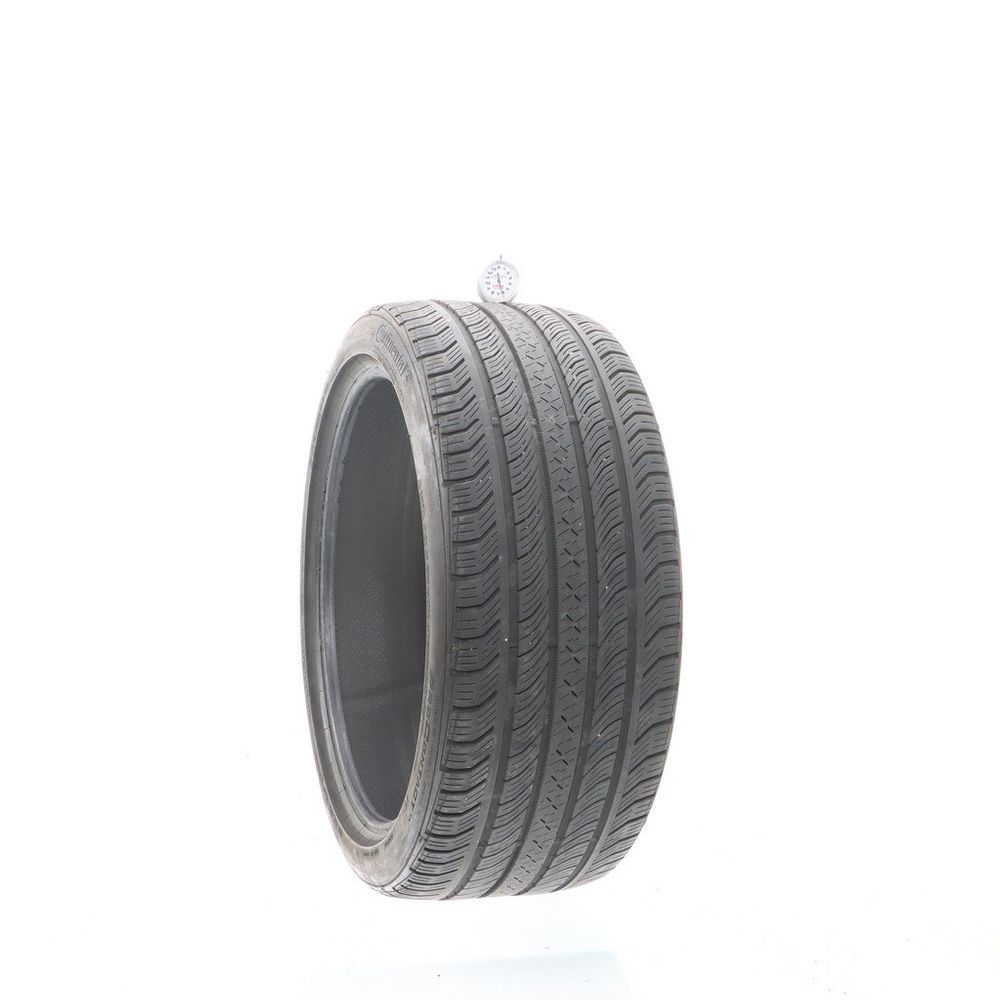 Set of (2) Used 265/35R20 Continental ProContact TX AO 99H - 6-7.5/32 - Image 1