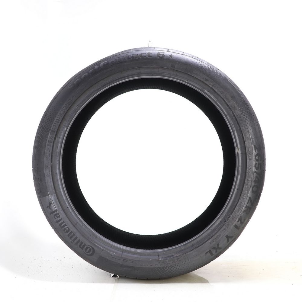 Set of (2) Used 265/40ZR21 Continental SportContact 6 105Y - 5.5-6.5/32 - Image 6