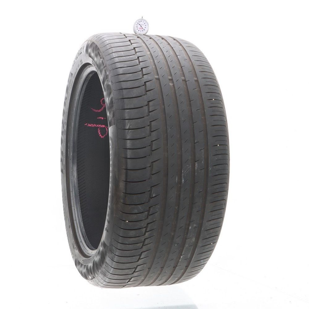 Set of (2) Used 325/40R22 Continental PremiumContact 6 MO 114Y - 5-6.5/32 - Image 1