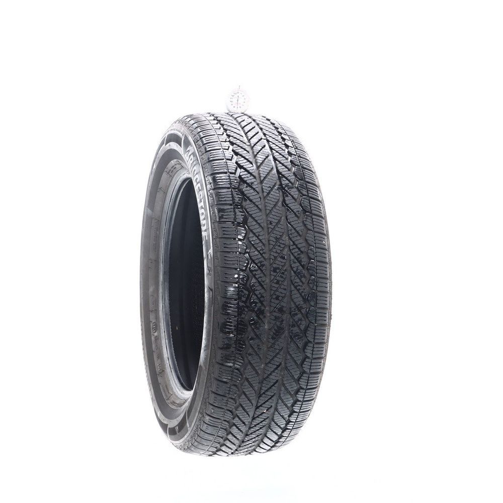 Set of (4) Used 235/60R17 Bridgestone WeatherPeak 102H - 7-8.5/32 - Image 1