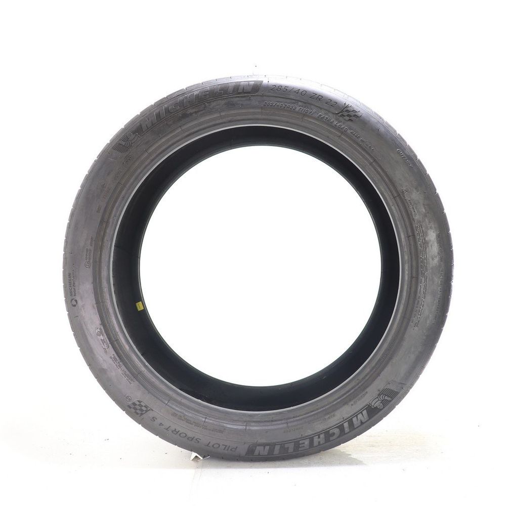 Set of (2) Used 285/40ZR22 Michelin Pilot Sport 4 S MO1 110Y - 8-8.5/32 - Image 3