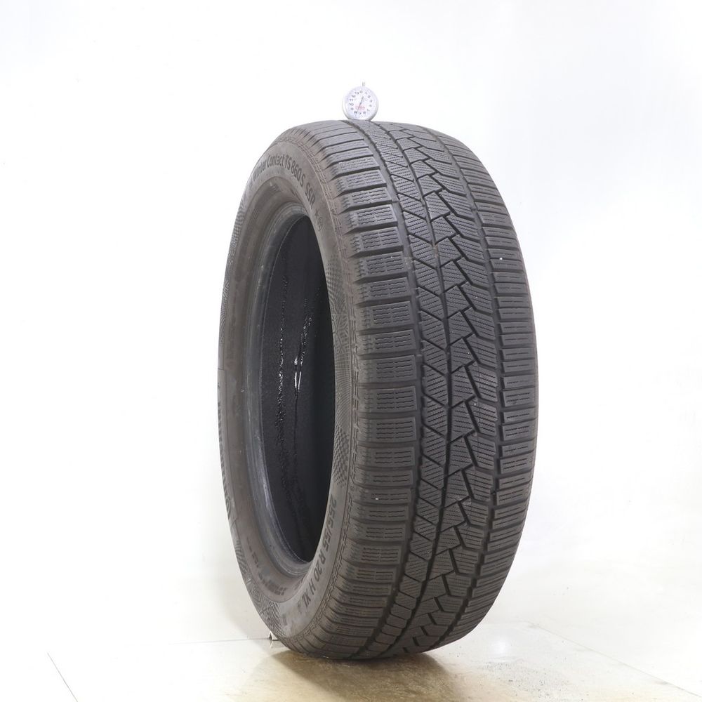 Used 255/55R20 Continental WinterContact TS860 S SSR 110H - 7.5/32 - Image 1