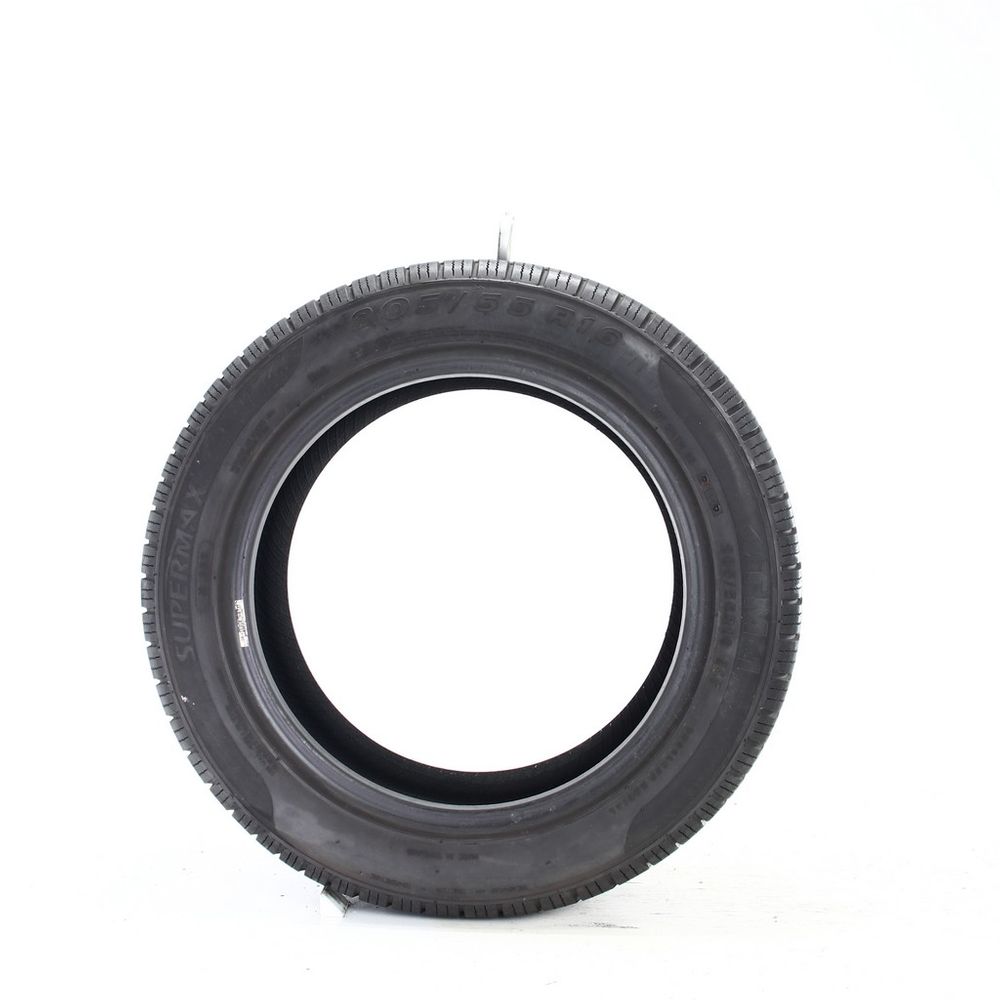 Set of (2) Used 205/55R16 Supermax TM-1 91T - 8.5/32 - Image 3
