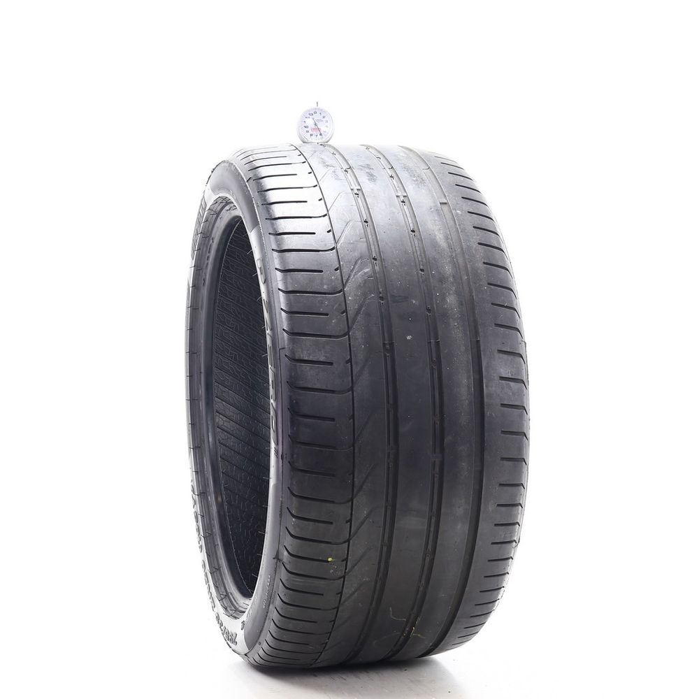Set of (2) Used 295/35ZR20 Pirelli PZero 105Y - 6-6.5/32 - Image 1