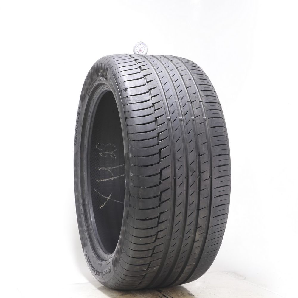 Set of (2) Used 325/40R22 Continental PremiumContact 6 MO 114Y - 8.5-9/32 - Image 1