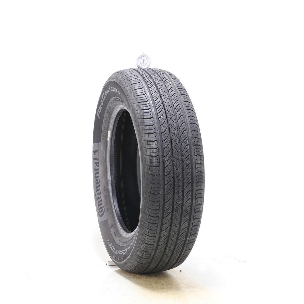 Set of (4) Used 215/65R17 Continental ProContact TX 99H - 6.5-8/32 - Image 1