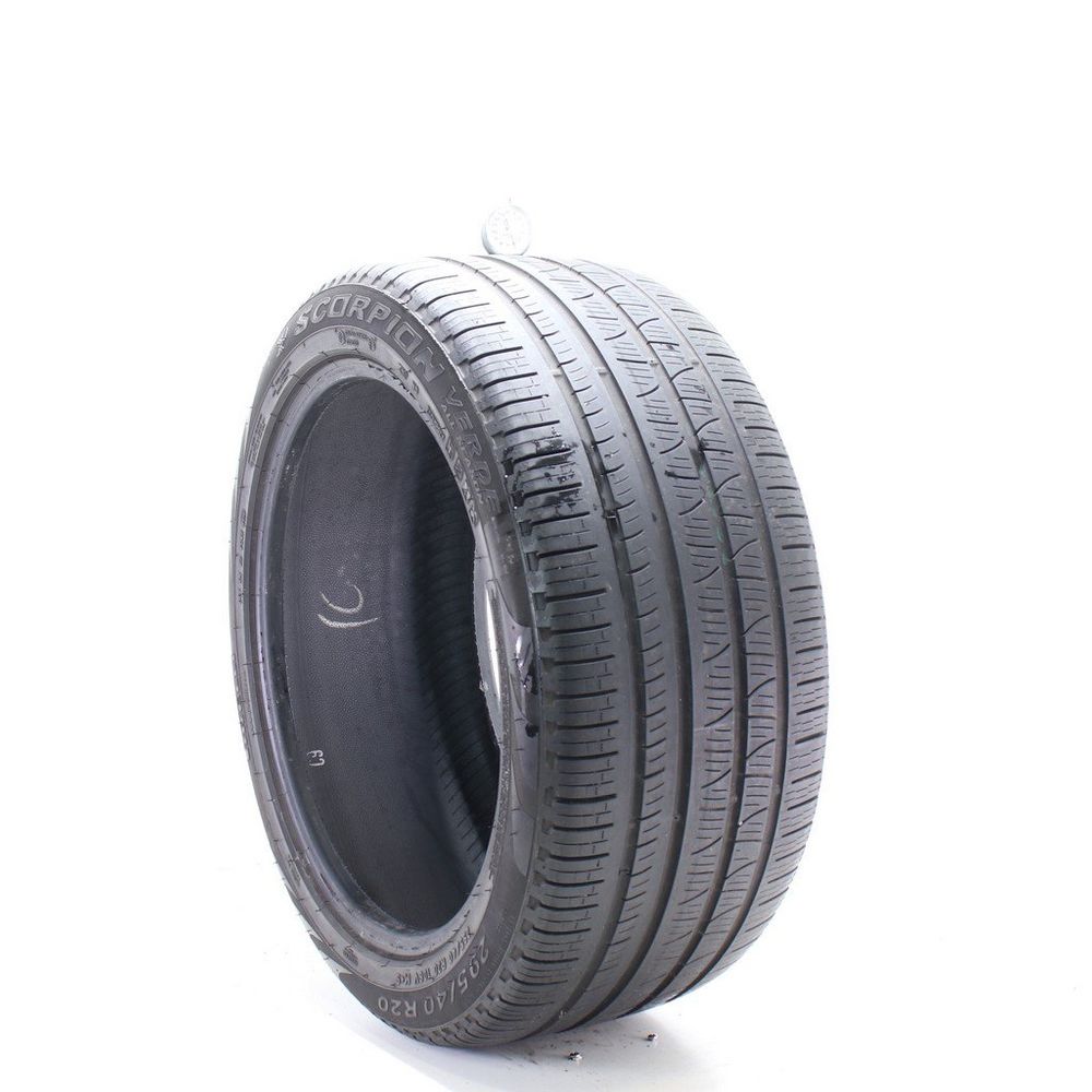 Set of (4) Used 295/40R20 Pirelli Scorpion Verde NO 106V - 5.5-7/32 - Image 4