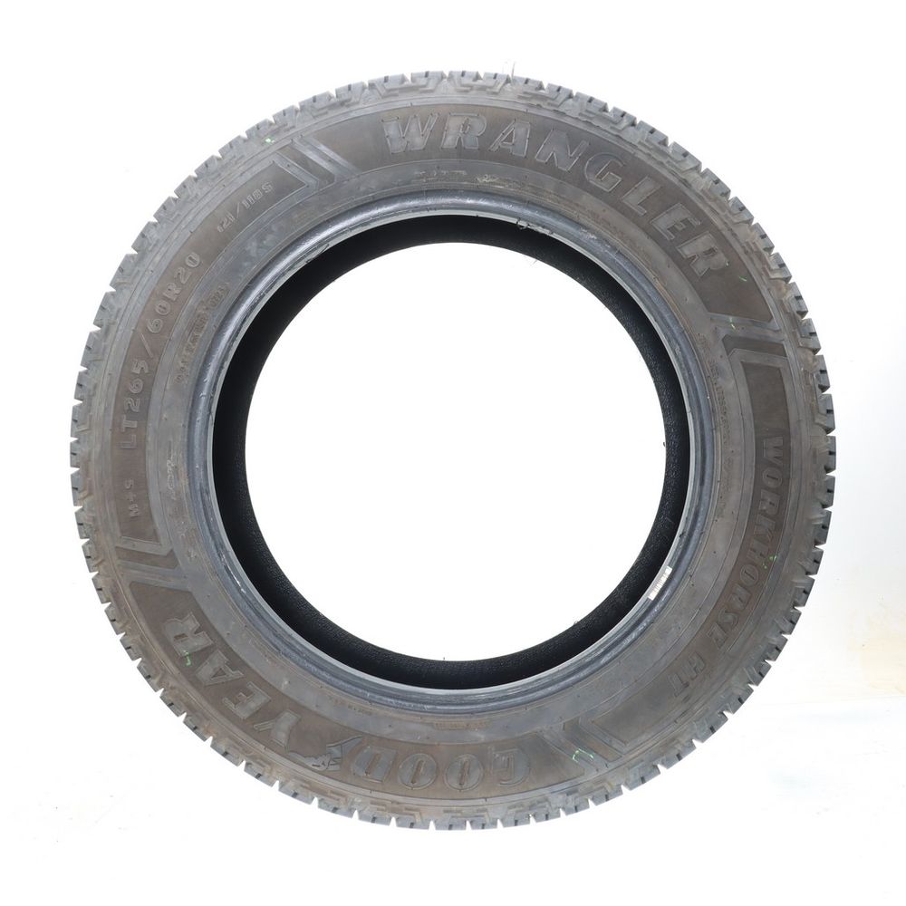 Set of (2) Used LT 265/60R20 Goodyear Wrangler Workhorse HT 121/118S E - 8.5-10/32 - Image 6