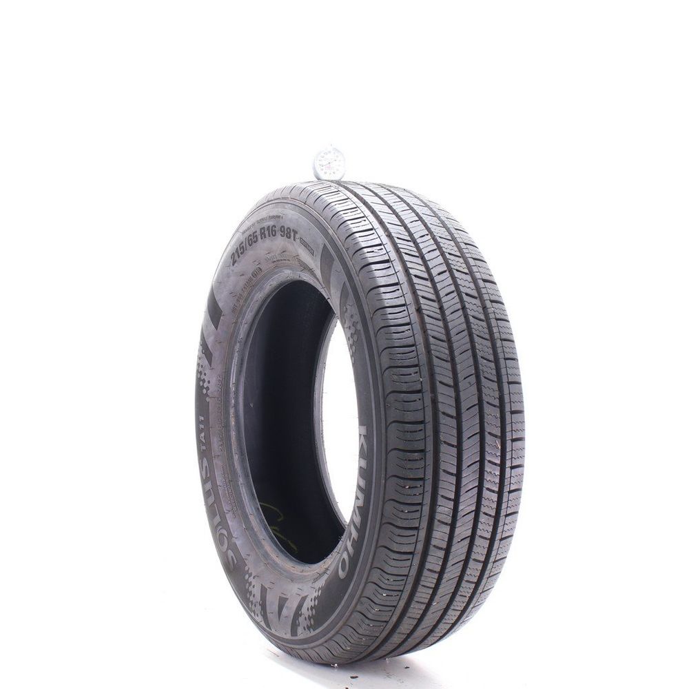 Used 215/65R16 Kumho Solus TA11 98T - 9.5/32 - Image 1