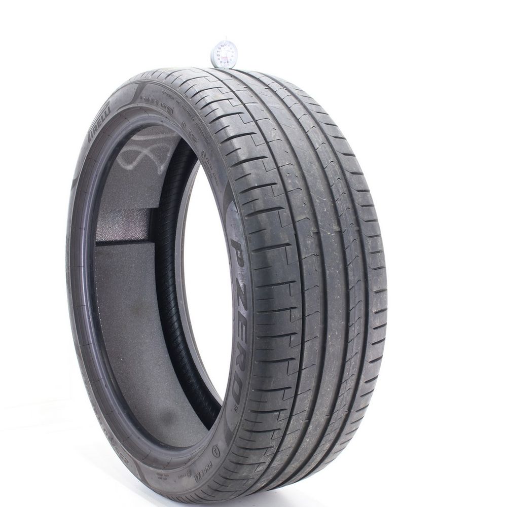 Set of (2) Used 255/40R22 Pirelli P Zero PZ4 J PNCS 103V - 6-7/32 - Image 1