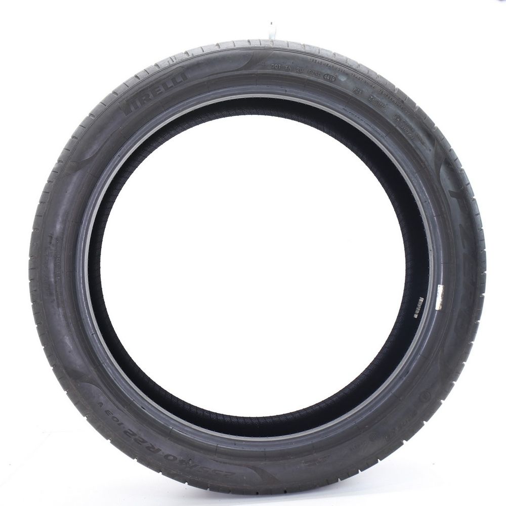 Set of (2) Used 255/40R22 Pirelli P Zero PZ4 J PNCS 103V - 6-7/32 - Image 3