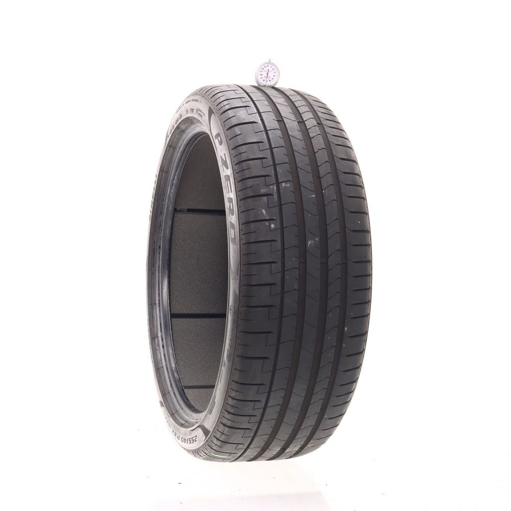 Set of (2) Used 255/40R22 Pirelli P Zero PZ4 J PNCS 103V - 6-7/32 - Image 4