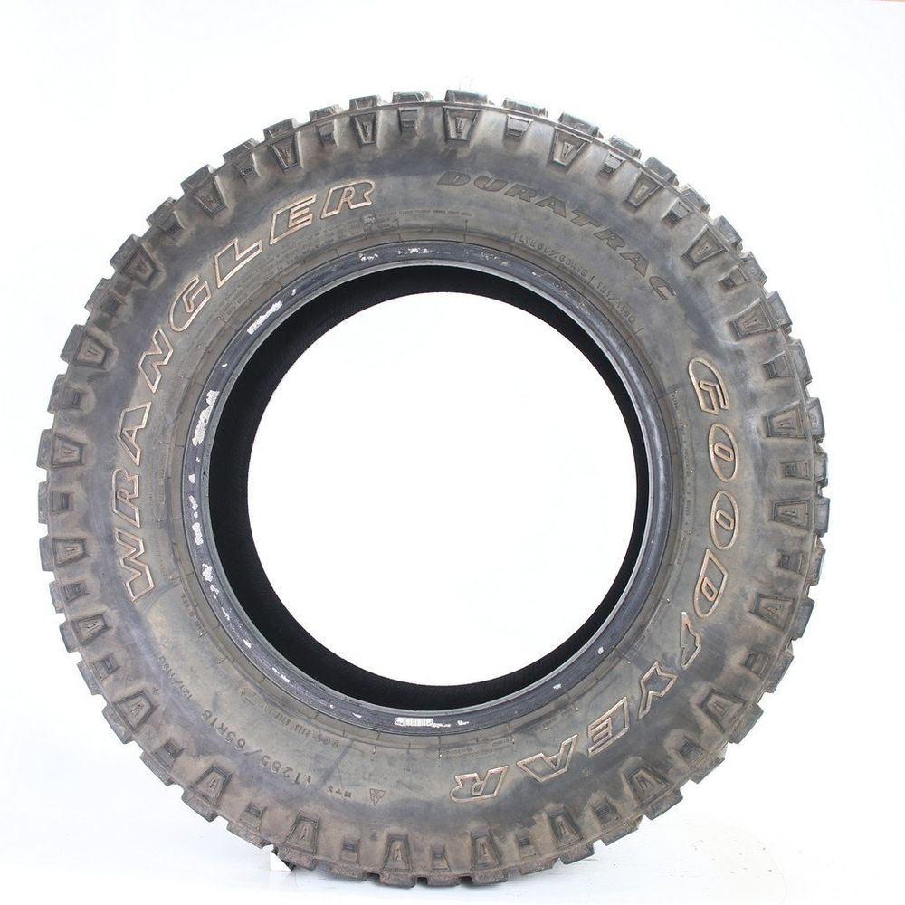 Used LT 285/65R18 Goodyear Wrangler Duratrac 121/118Q E - 11/32 - Image 3