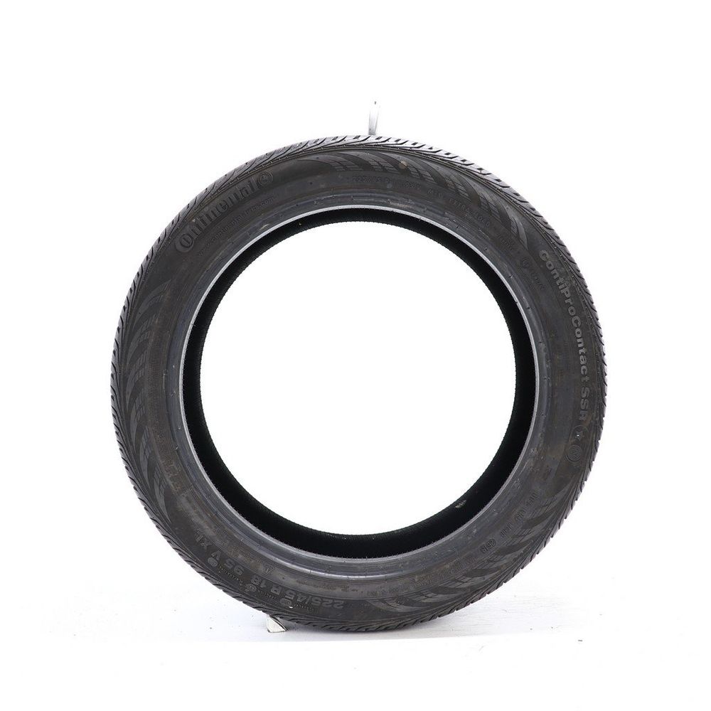 Set of (2) Used 225/45R18 Continental ContiProContact SSR 95V - 6.5-7.5/32 - Image 6