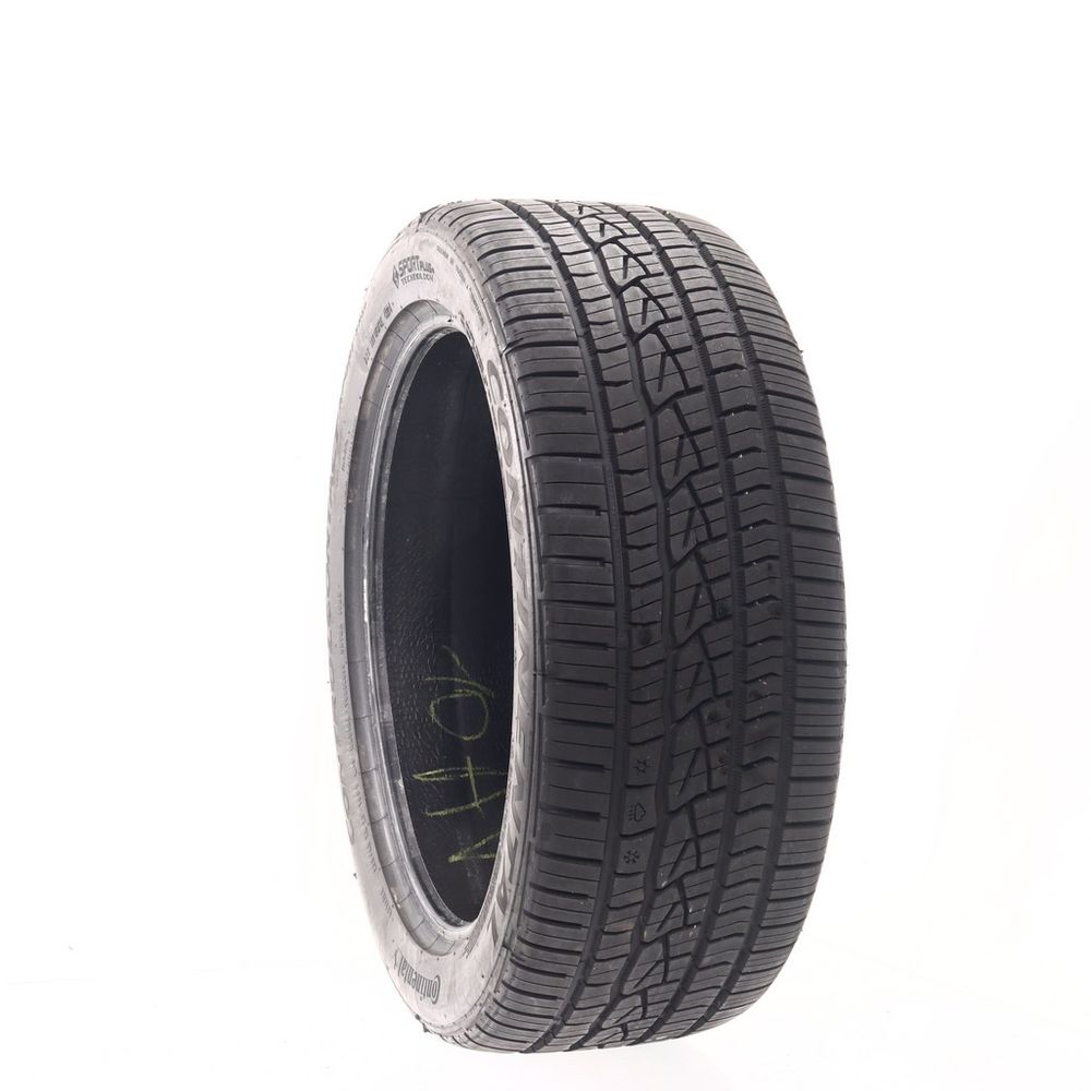 Set of (2) Driven Once 255/45ZR20 Continental ControlContact Sport SRS Plus 105Y - 9.5/32 - Image 1
