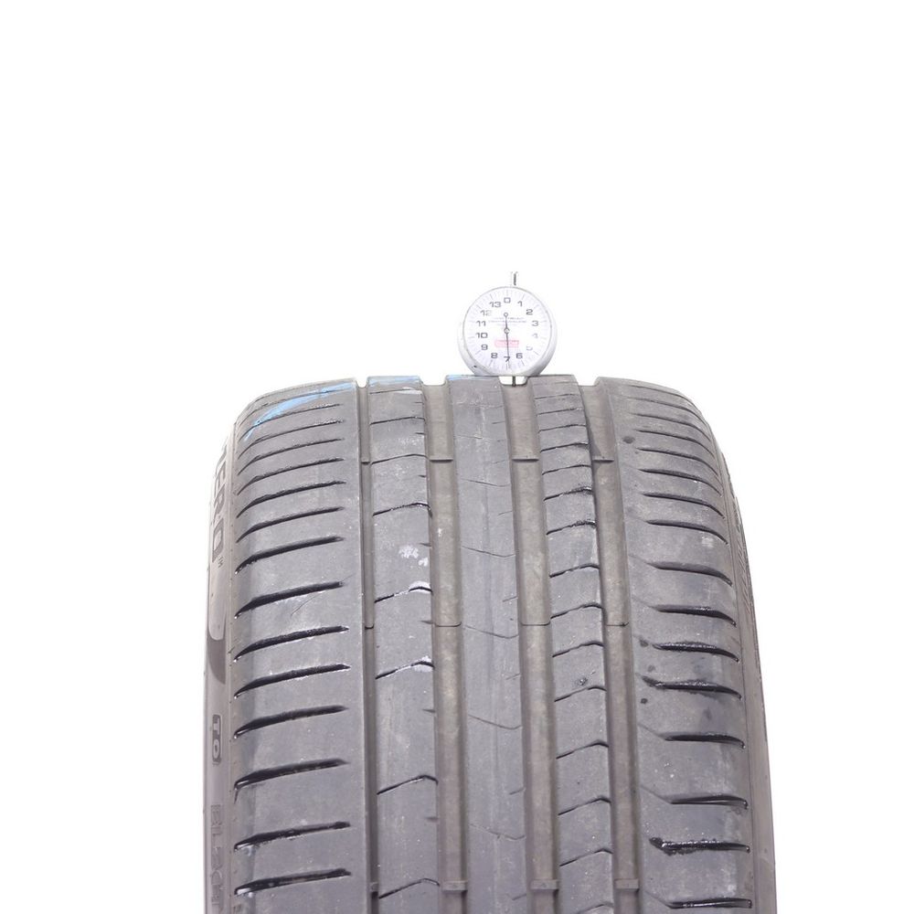 Set of (4) Used 255/35R21 Pirelli P Zero PZ4 TO Elect PNCS 98W - 6.5-7.5/32 - Image 2