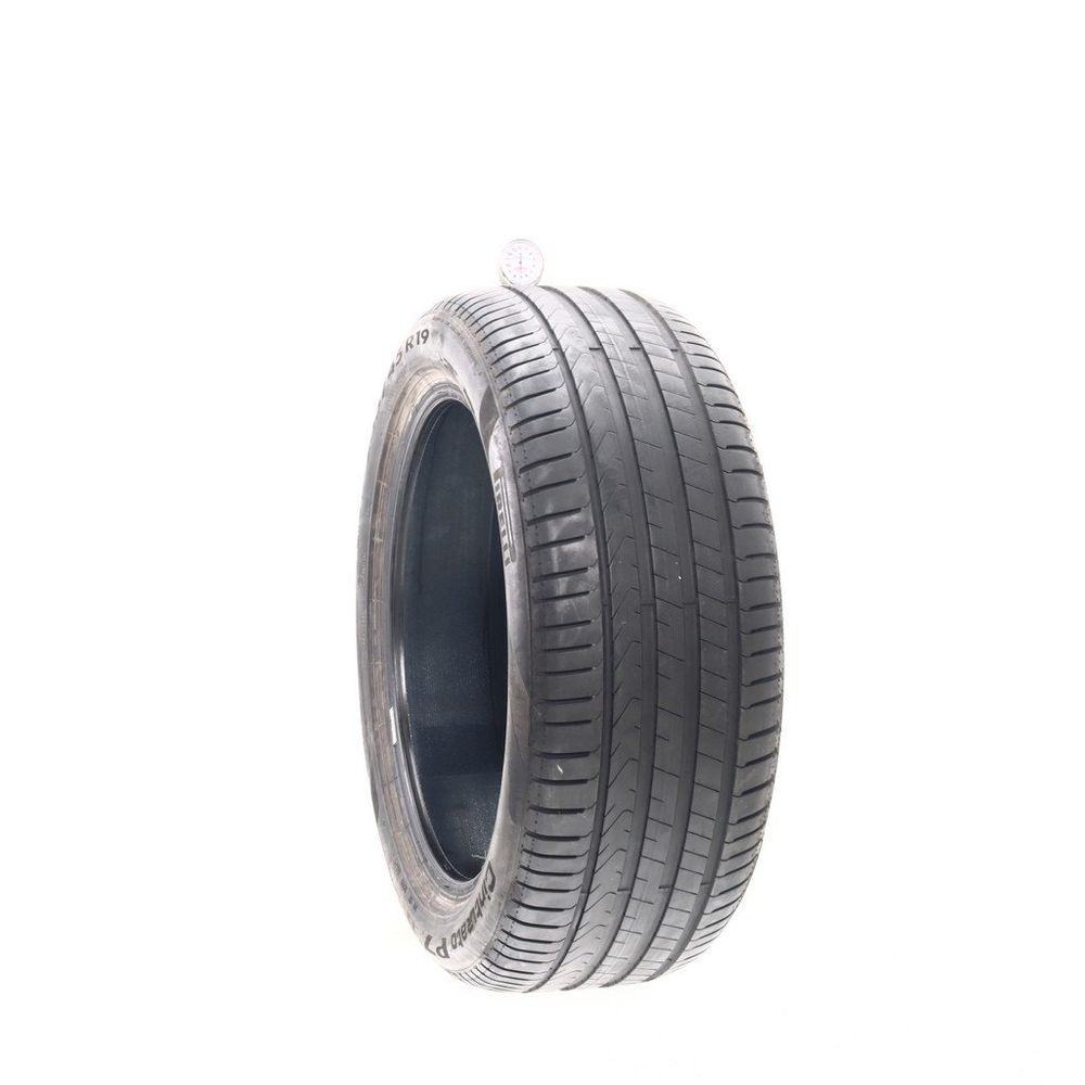 Set of (2) Used 255/45R19 Pirelli Cinturato P7 P7C2 MO 104Y - 7/32 - Image 1
