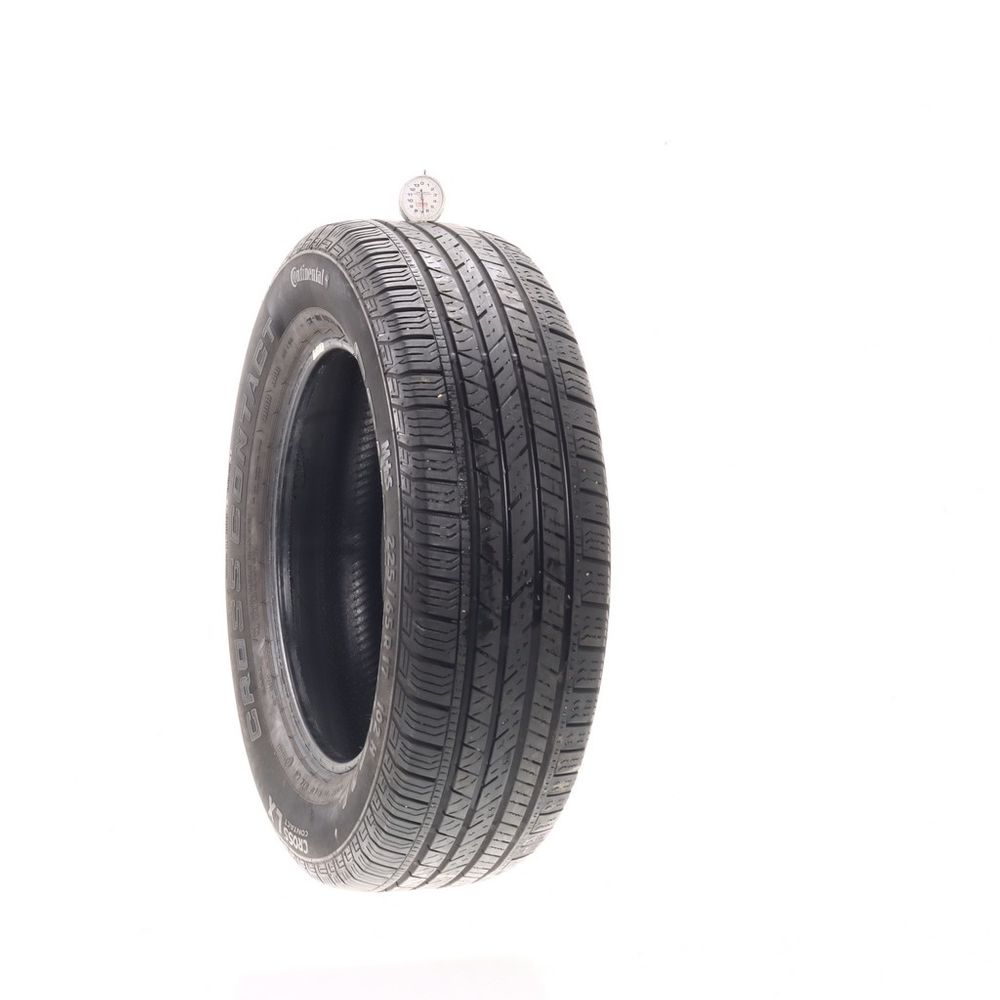 Set of (2) Used 225/65R17 Continental CrossContact LX Sport 102H - 7/32 - Image 1
