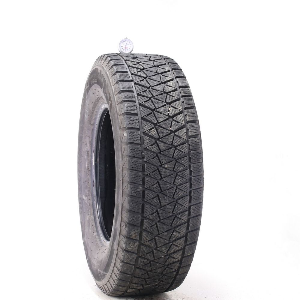 Set of (2) Used 265/70R17 Bridgestone Blizzak DM-V2 115R - 7-8/32 - Image 1