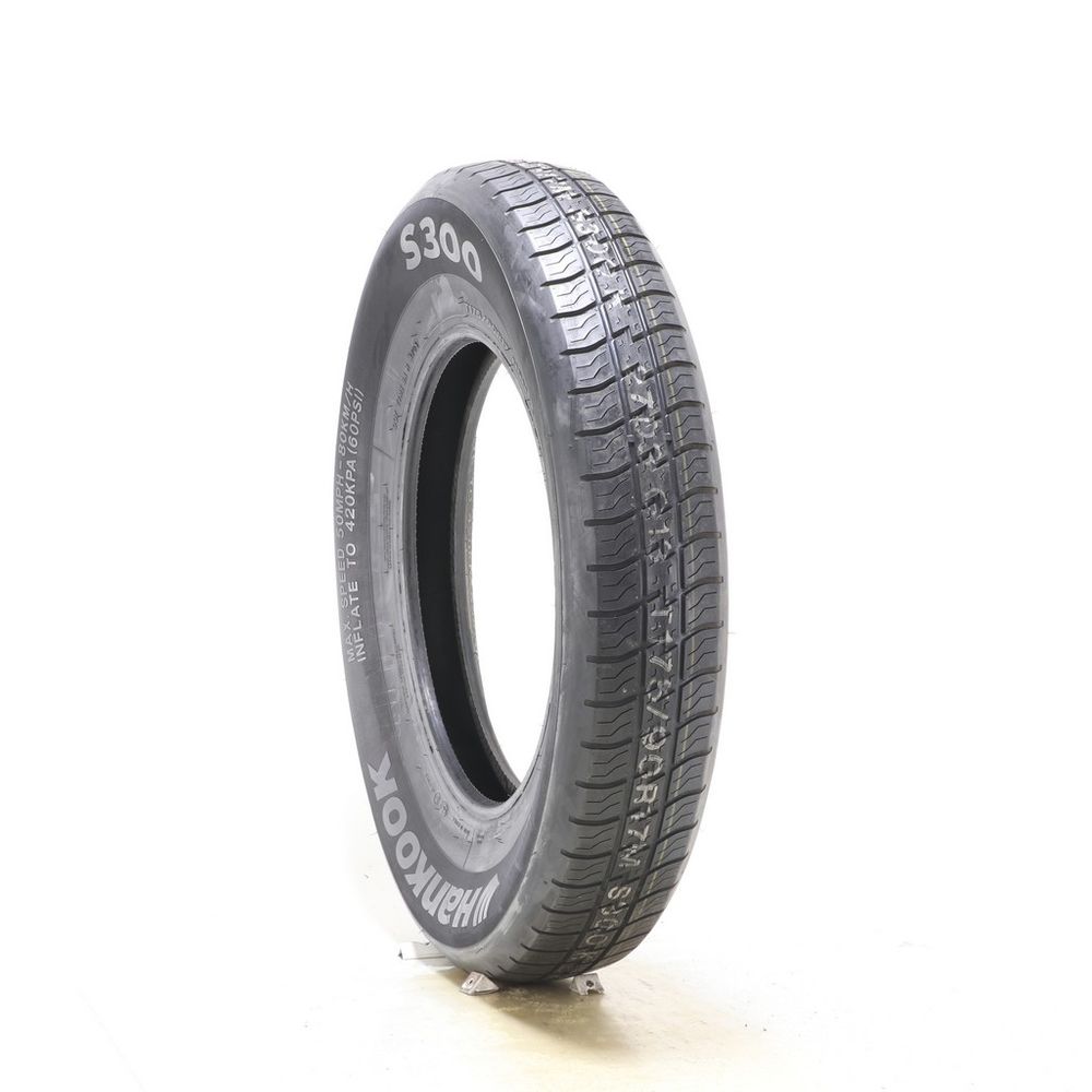 Set of (4) Driven Once 175/90R17 Hankook S300 119M - 4.5/32 - Image 1