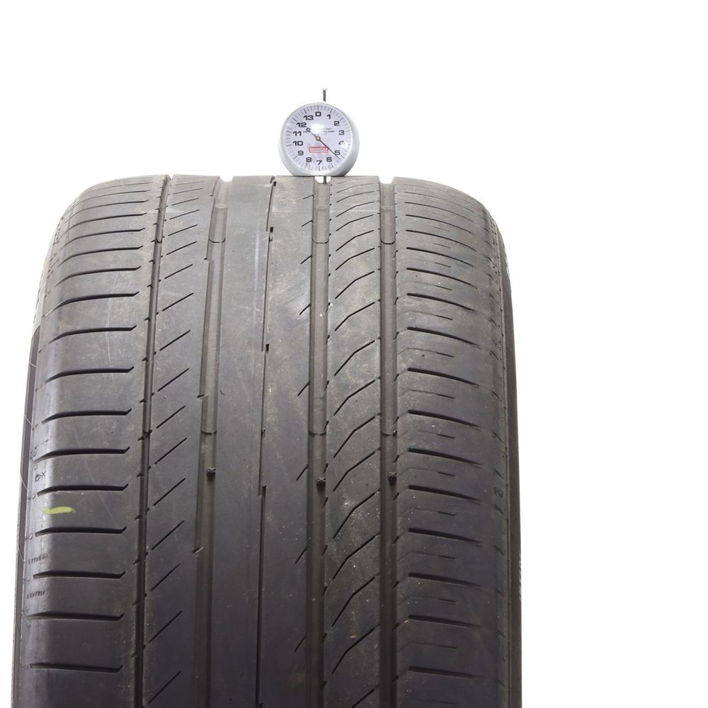 Set of (4) Used 285/40R22 Continental ContiSportContact 5 ContiSeal 110Y - 5-5.5/32 - Image 2