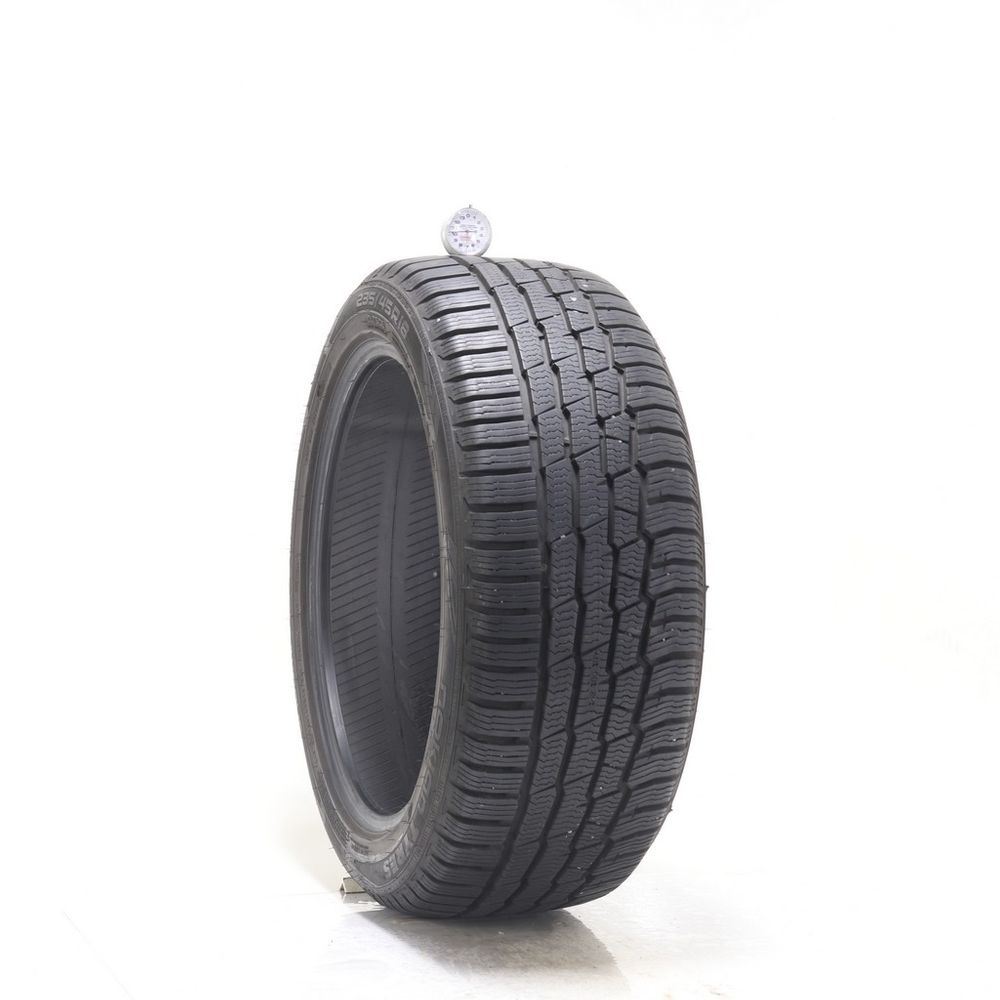 Set of (2) Used 235/45R18 Nokian Encompass AW01 98V - 10/32 - Image 1