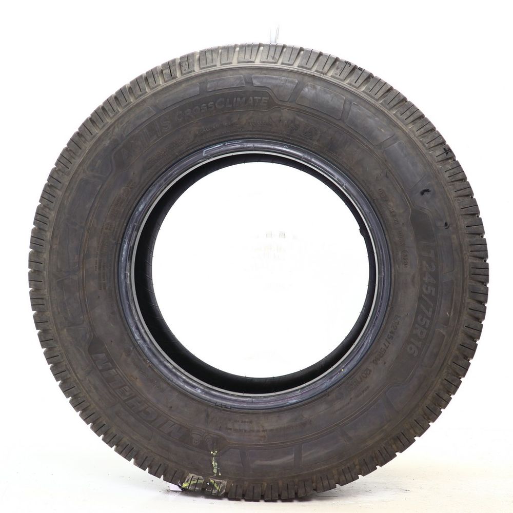 Set of (2) Used LT 245/75R16 Michelin Agilis CrossClimate  120/116R E - 8-8.5/32 - Image 3