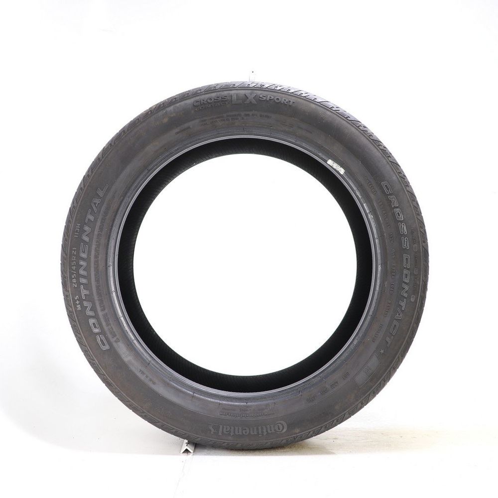 Set of (4) Used 285/45R21 Continental CrossContact LX Sport 113H - 6.5-8/32 - Image 3