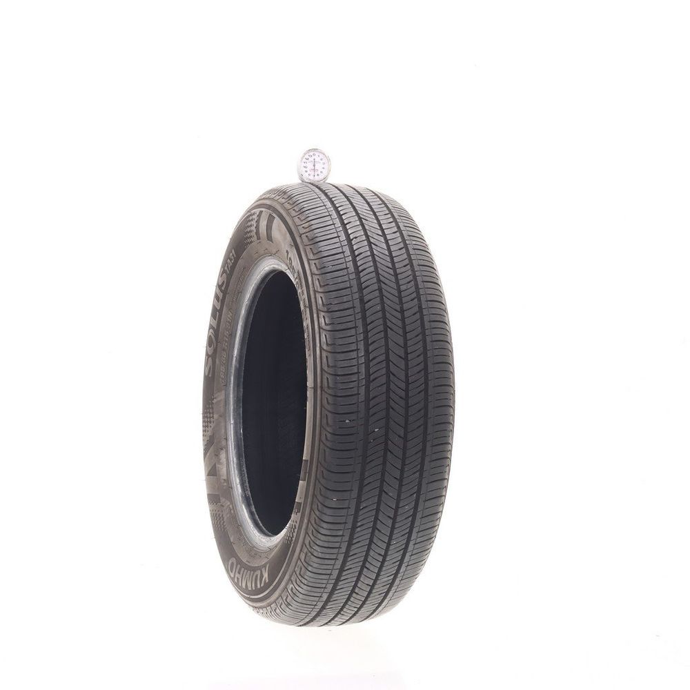 Set of (2) Used 195/65R15 Kumho Solus TA31 91H - 6.5-8/32 - Image 1