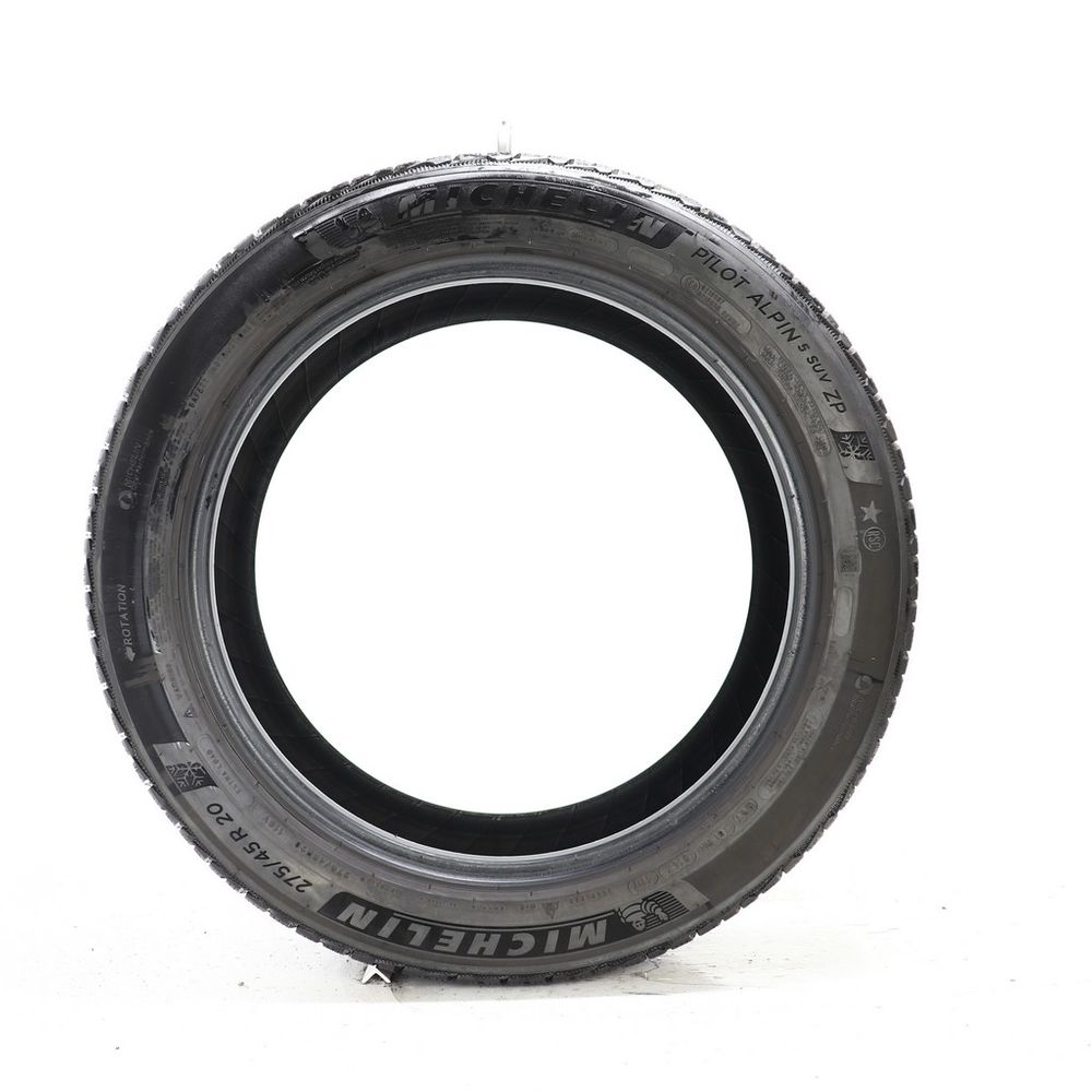 Used 275/45R20 Michelin Pilot Alpin 5 ZP SUV 110V - 8/32 - Image 3