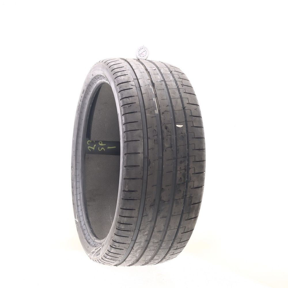 Set of (2) Used 285/35R23 Pirelli P Zero PZ5 LM1 Elect PNCS 110Y - 7.5-8.5/32 - Image 4
