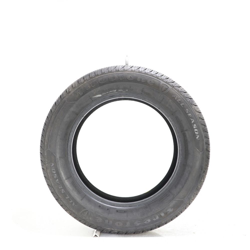 Set of (4) Used 215/65R17 Firestone All Season 99T - 7.5-9/32 - Image 6