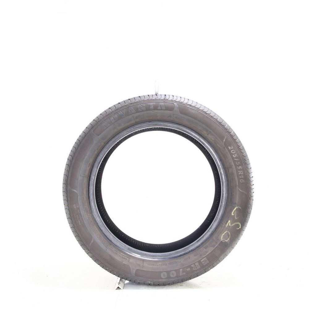 Set of (2) Used 205/55R16 Advanta ER-700 91V - 6.5-7/32 - Image 6