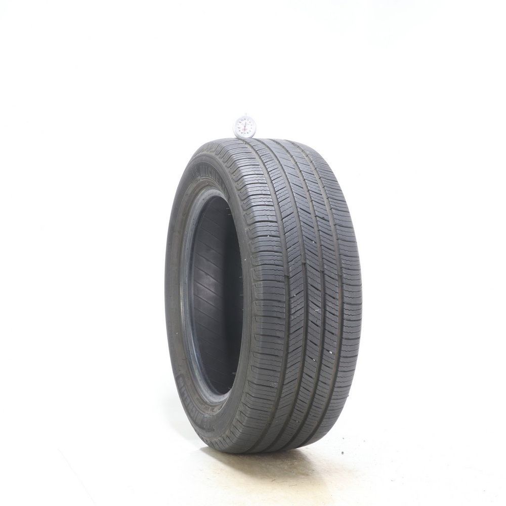 Set of (4) Used 235/55R17 Michelin Defender T+H 99H - 7-8.5/32 - Image 1