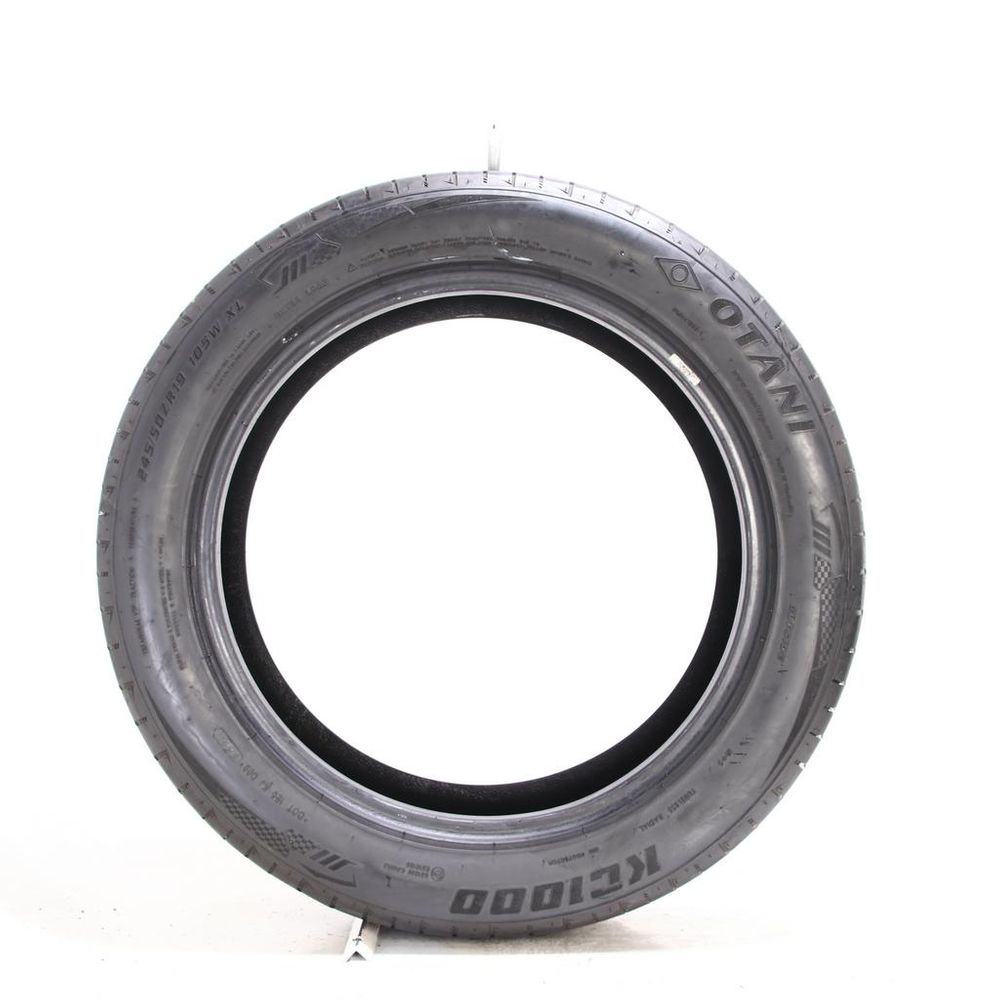 Set of (2) Used 245/50ZR19 Otani KC1000 105W - 7-7.5/32 - Image 3