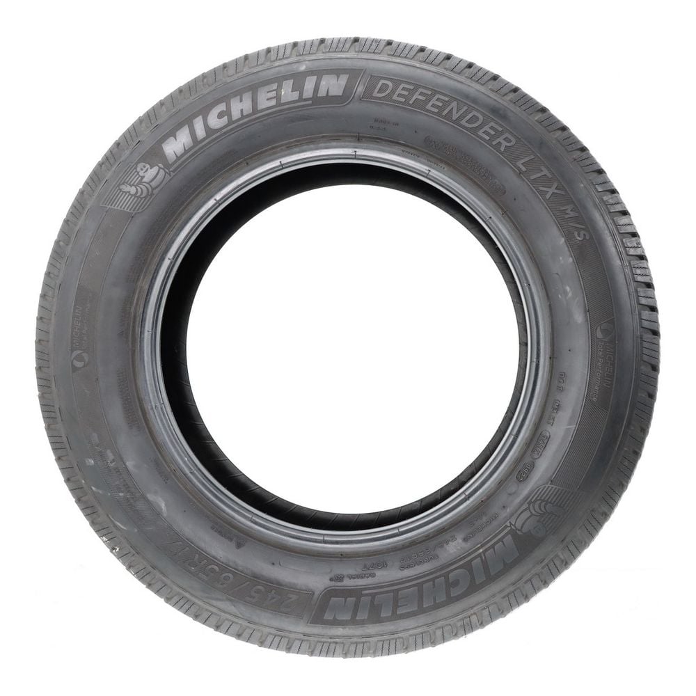 Set of (2) Used 245/65R17 Michelin Defender LTX M/S 107T - 9.5-10/32 - Image 6