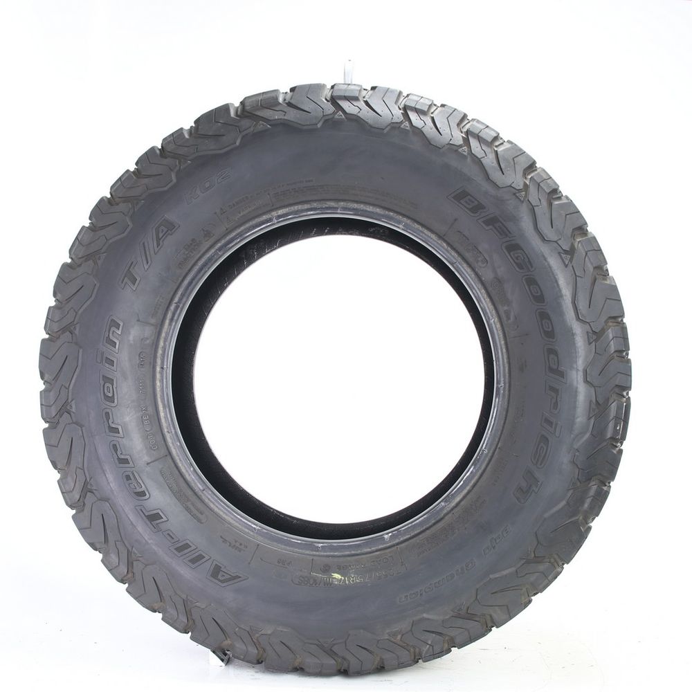 Set of (2) Used LT 255/75R17 BFGoodrich All-Terrain T/A KO2 111/108S C - 8-8.5/32 - Image 6