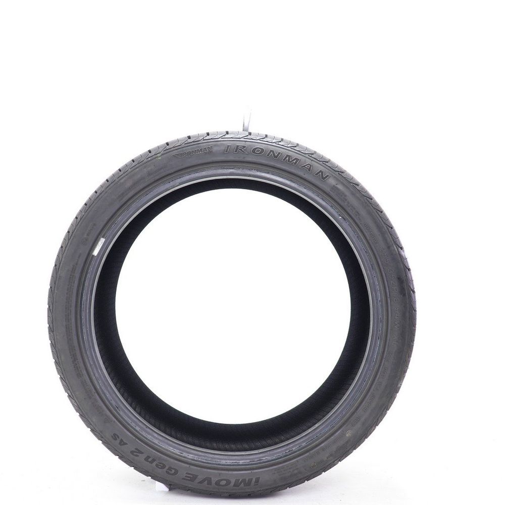 Set of (2) Used 255/35ZR18 Ironman IMove Gen 2 AS 94W - 7.5/32 - Image 3
