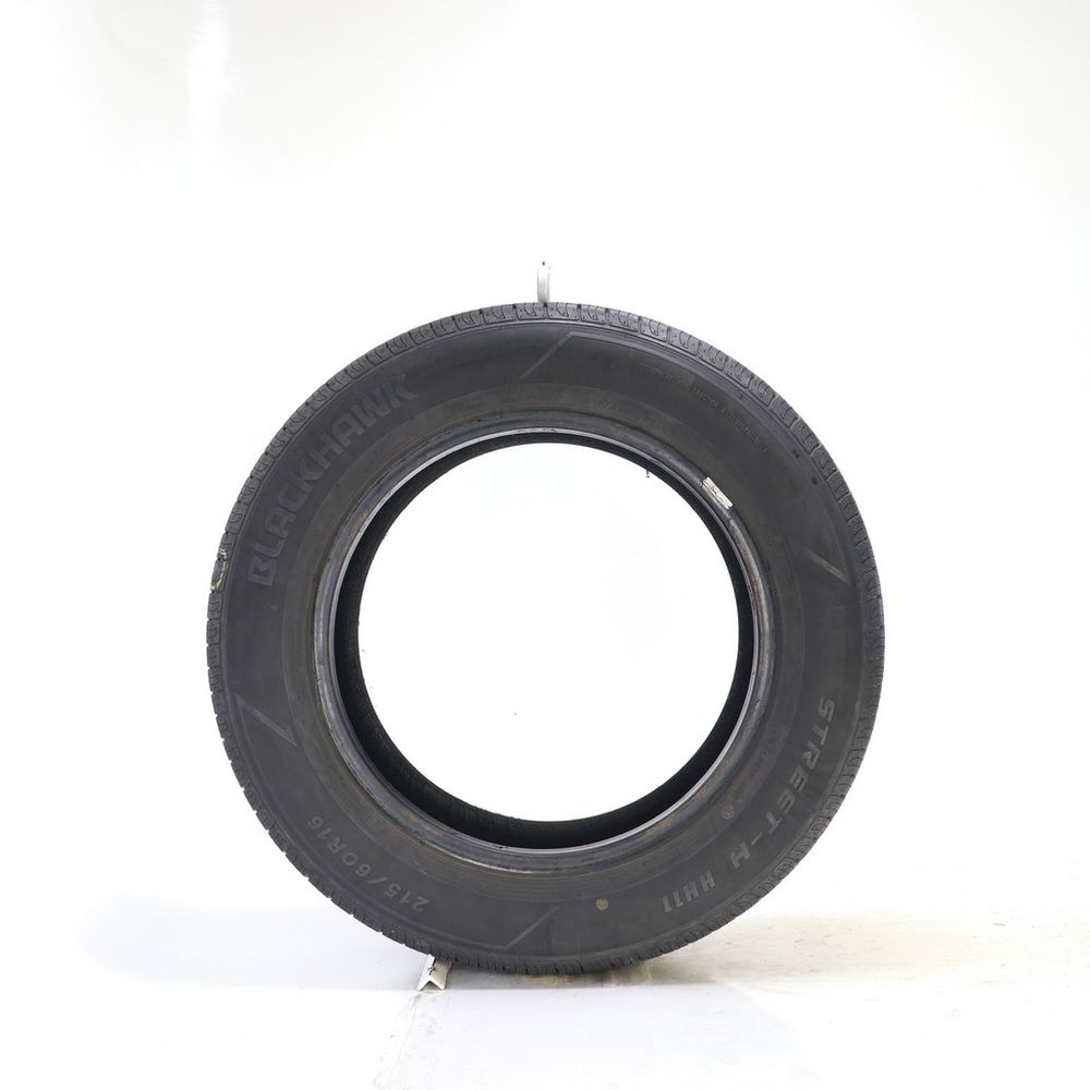 Set of (2) Used 215/60R16 Blackhawk Street-H HH11 95H - 8/32 - Image 3