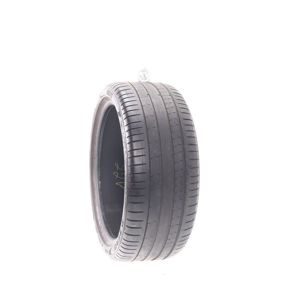 Set of (2) Used 255/35R19 Pirelli P Zero PZ4 Run Flat 96Y - 6-7/32 - Image 1