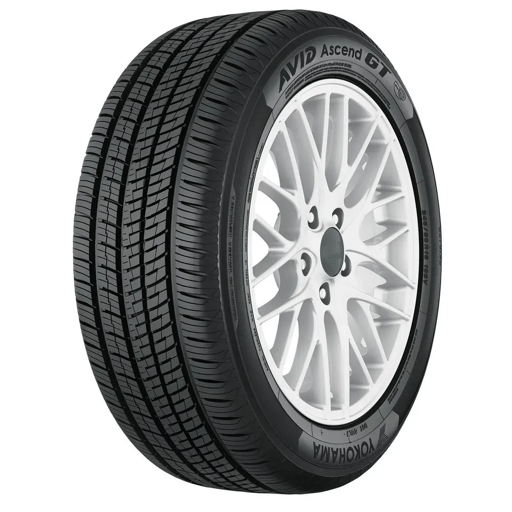 Set of (2) New 215/45R17 Yokohama AVID Ascend GT 91V - Image 1