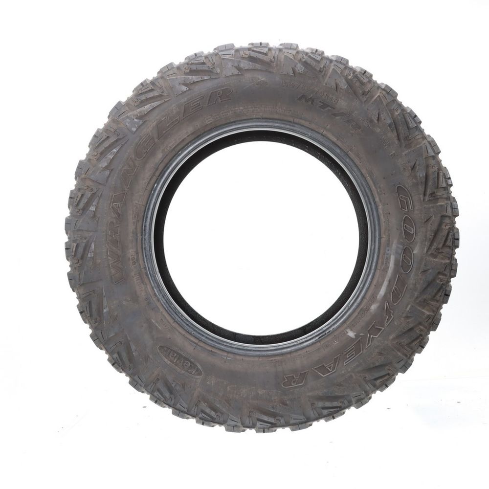 Set of (2) Used LT 275/70R18 Goodyear Wrangler MTR with Kevlar 125/122Q E - 8-9.5/32 - Image 3