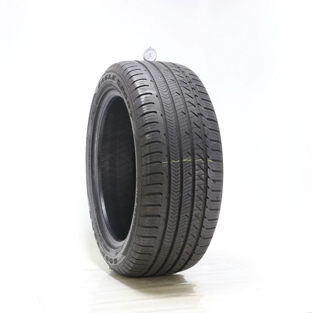 Set of (4) Used 285/45R20 Goodyear Eagle Sport AS Run Flat 112H - 9.5-10.5/32 - Image 1