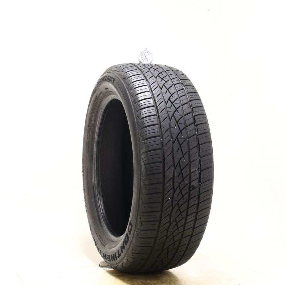 Set of (2) Used 235/55ZR18 Continental ControlContact Sport A/S 100W - 5-6/32 - Image 4