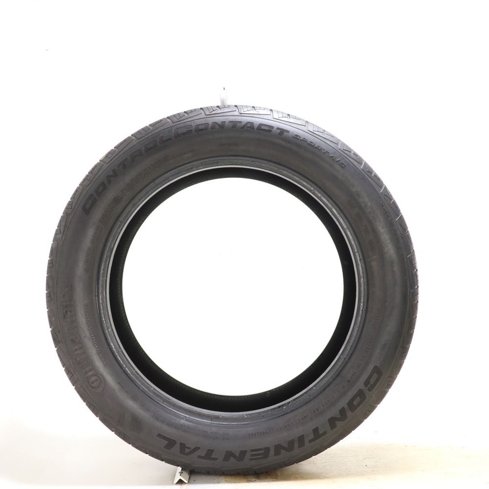 Set of (2) Used 235/55ZR18 Continental ControlContact Sport A/S 100W - 5-6/32 - Image 6