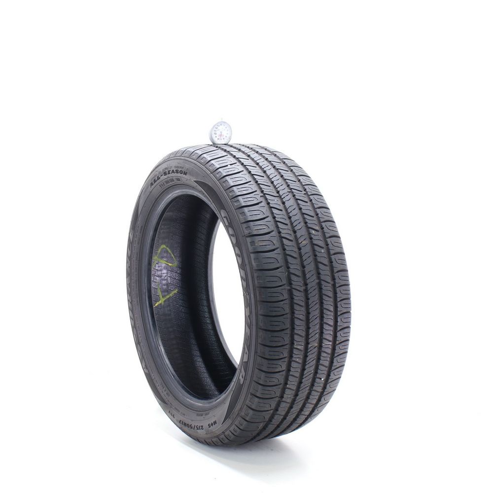 Set of (2) Used 215/50R17 Goodyear Assurance All-Season 91V - 6-7.5/32 - Image 4